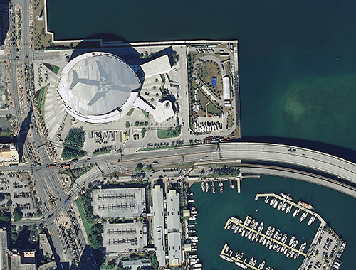 aerial photograph  Miami, Miami Dade County Florida AHLV3405