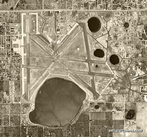 © aerialarchives.com historical aerial Orlando Executive Airport AHLV3958 
