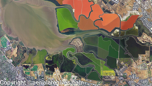 © aerialarchives.com,   Salt Ponds,  stock aerial photograph, aerial
photography, AHLB2948